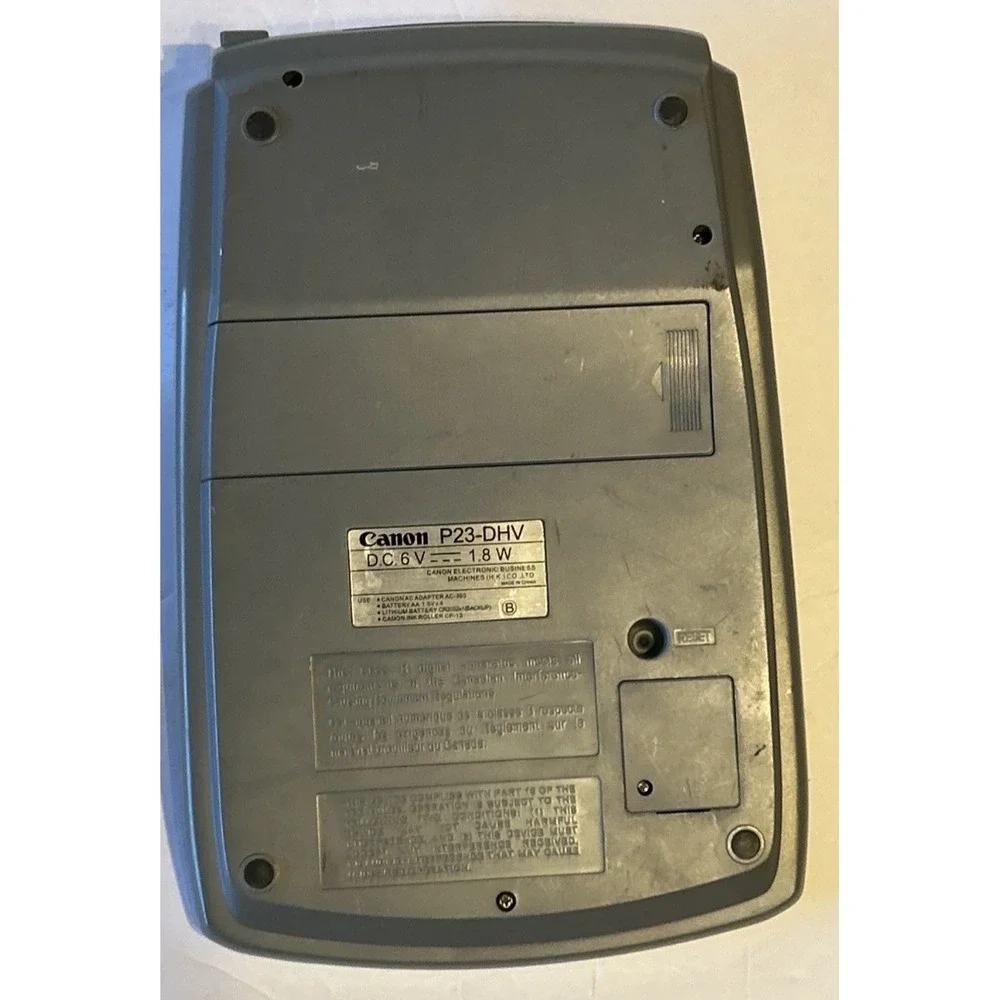 Canon p23 dh